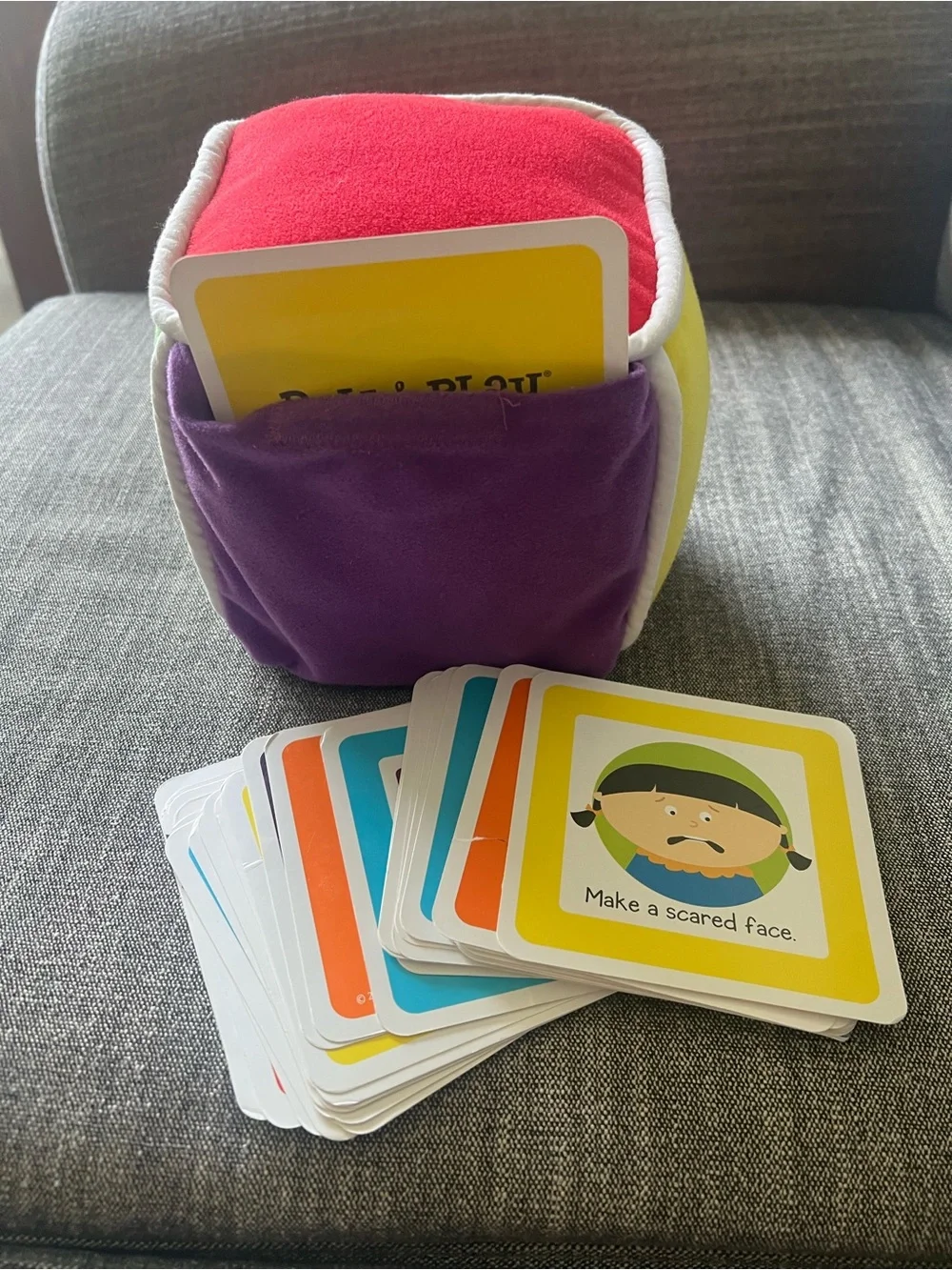 Roll and Play Game for Toddlers